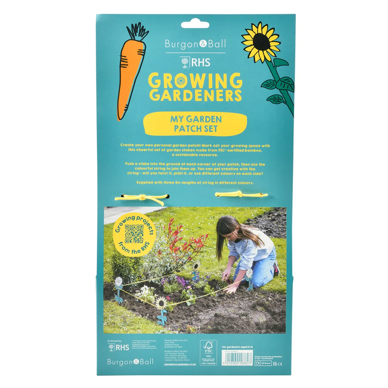 My Garden Patch Set, Flower - RHS Growing Gardeners