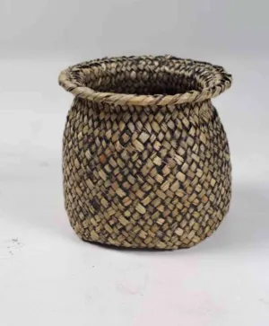 Native African Artisan Basket, Native Maasai Basket