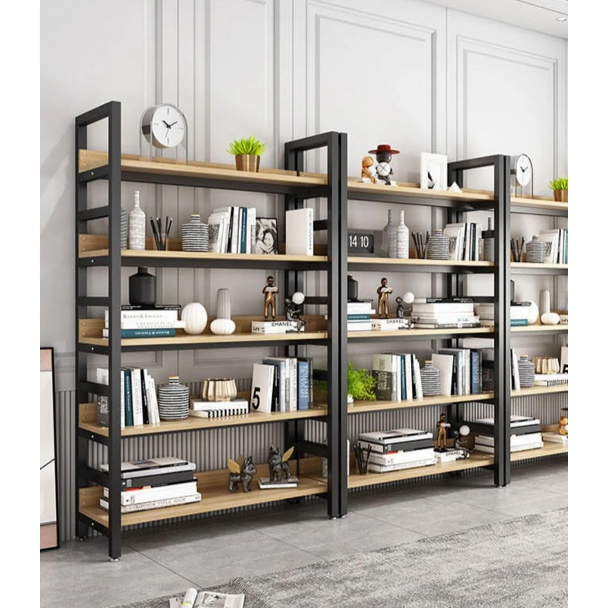 Natural Wood River Bookshelf - 🏆 #20 - Office Supplies - Best of December