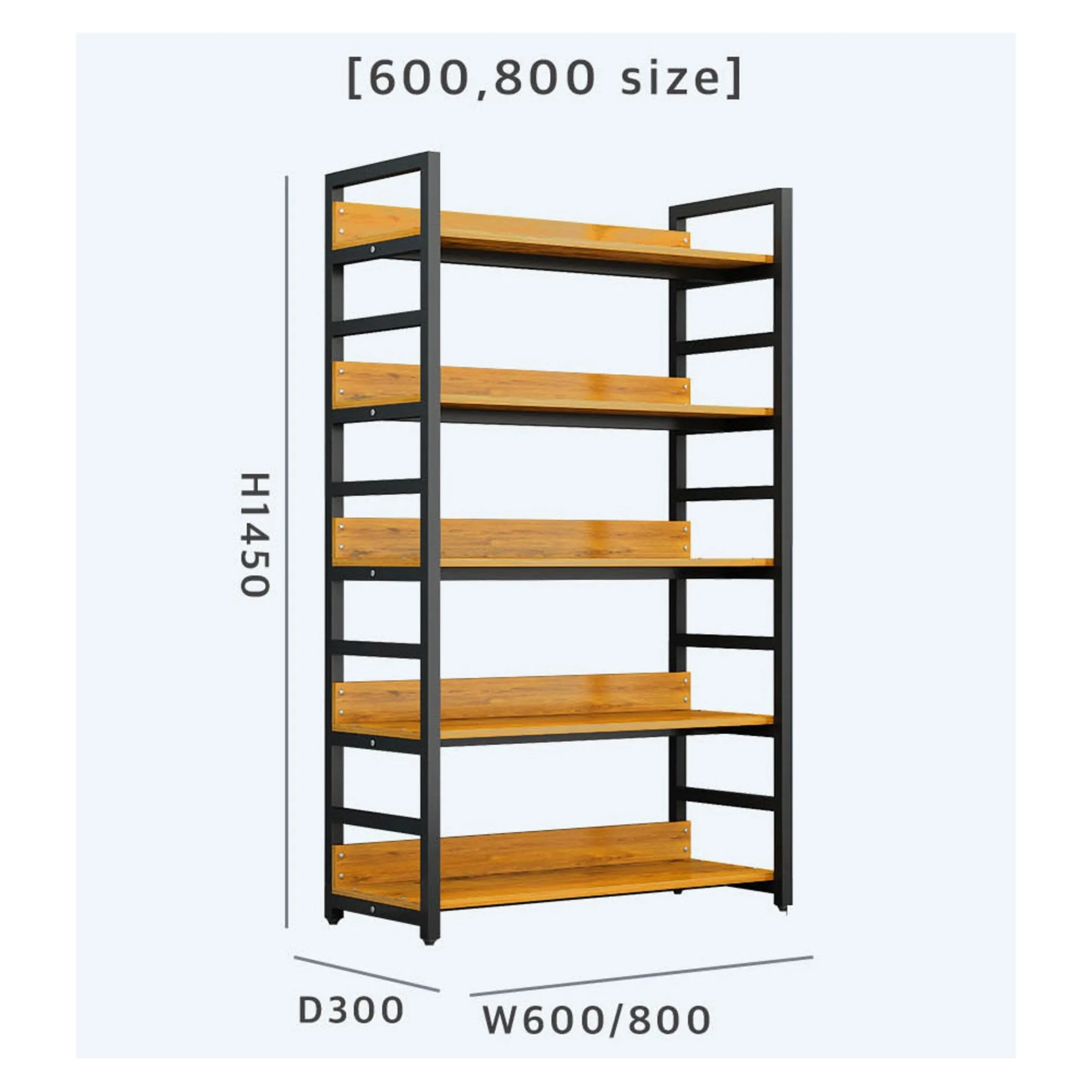 Natural Wood River Bookshelf - 🏆 #20 - Office Supplies - Best of December