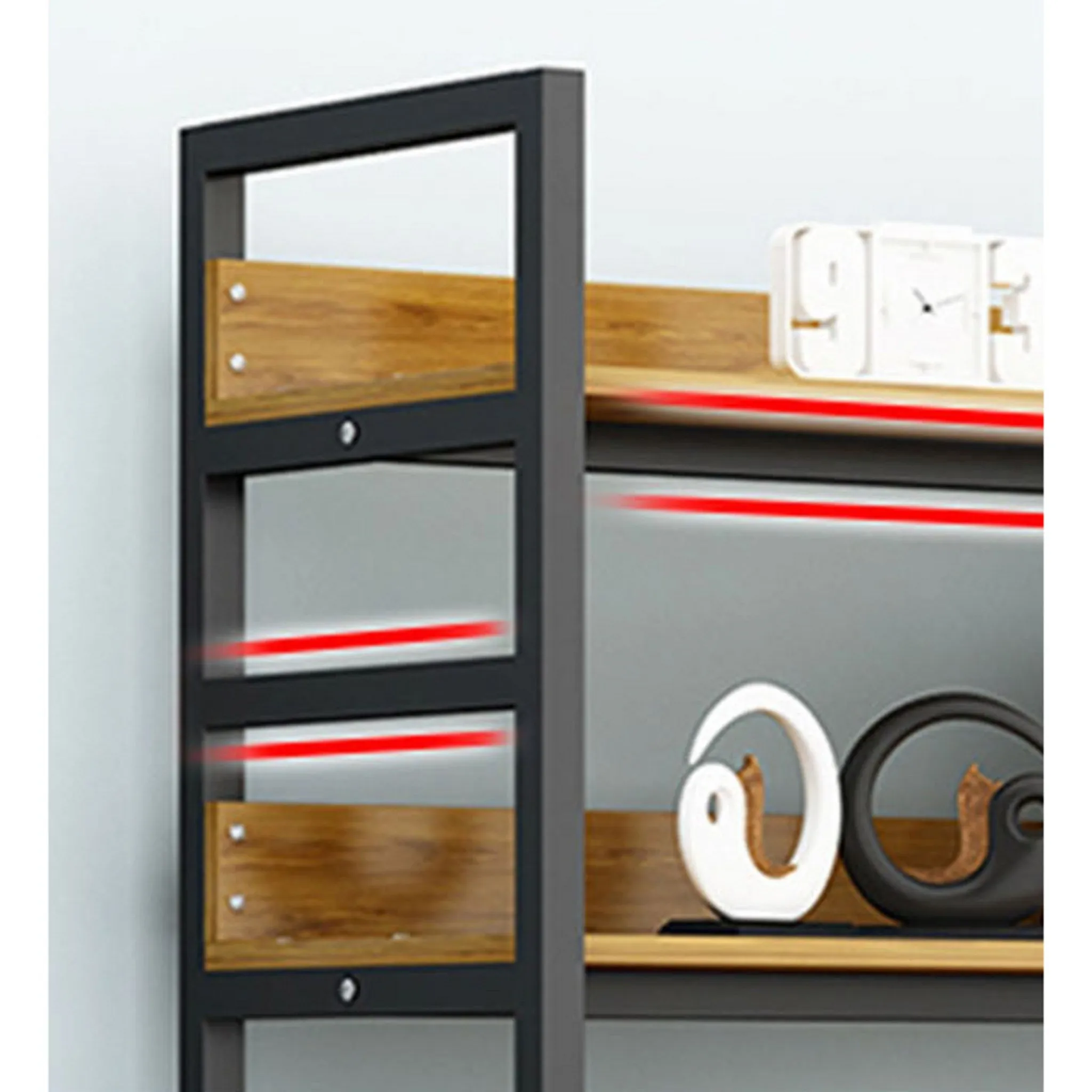 Natural Wood River Bookshelf - 🏆 #20 - Office Supplies - Best of December