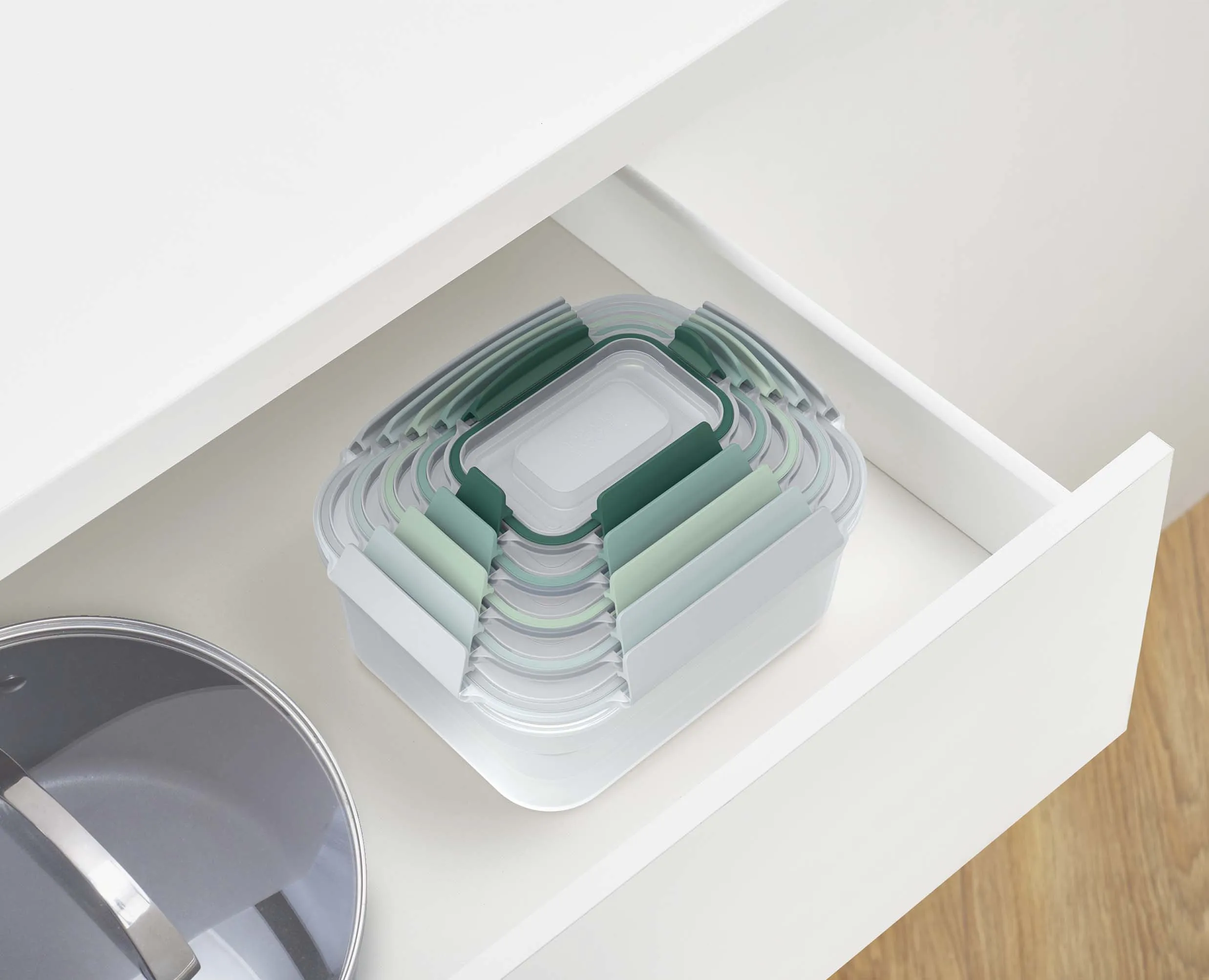 Nest™ Lock 5-piece Green Food Container Set - Editions