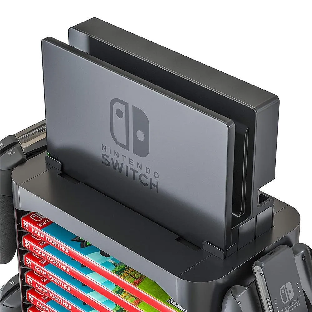 Nintend Switch Game Accessories Storage Tower Stackable Game Disk Rack