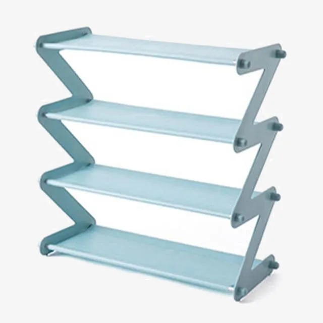 Non-woven shoe storage rack