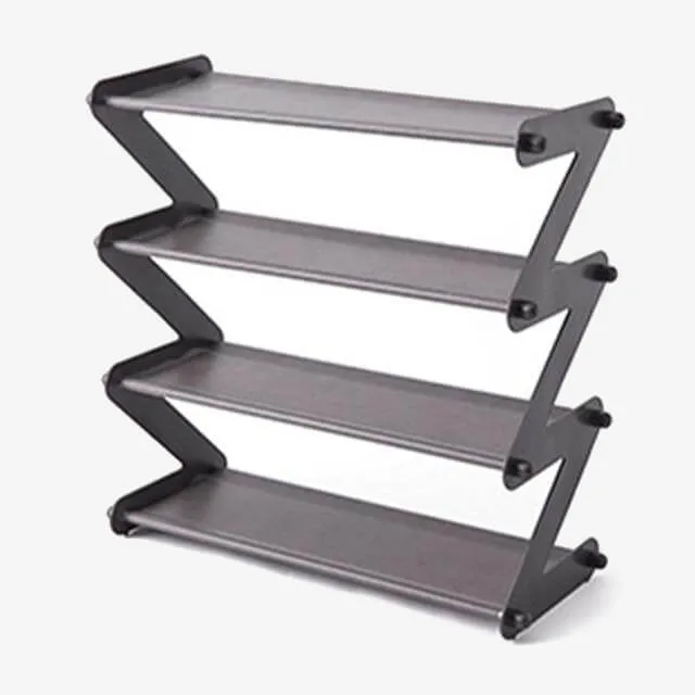 Non-woven shoe storage rack