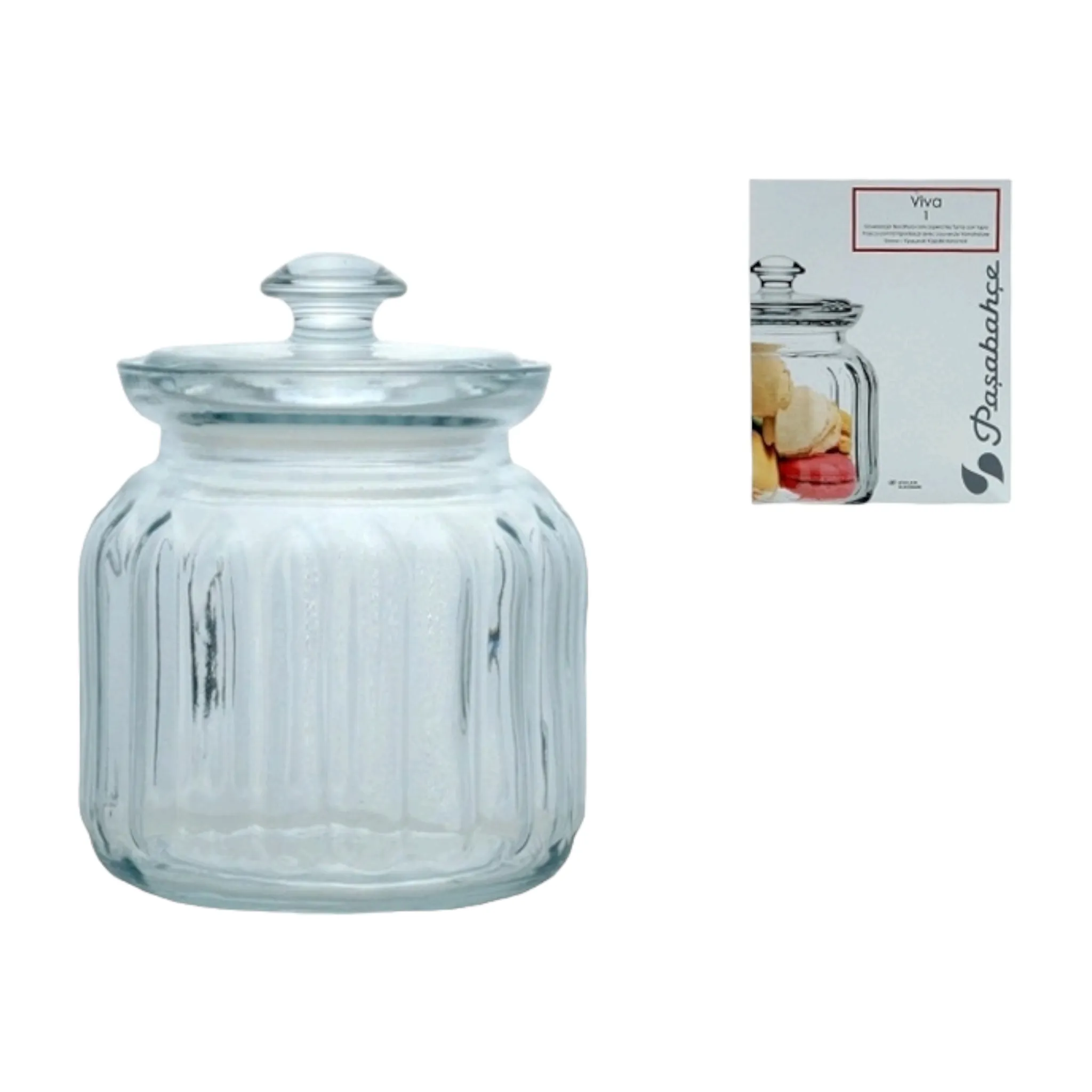 Pasabahce Viva Storage Jar 900ml Silicon Gasket 23115