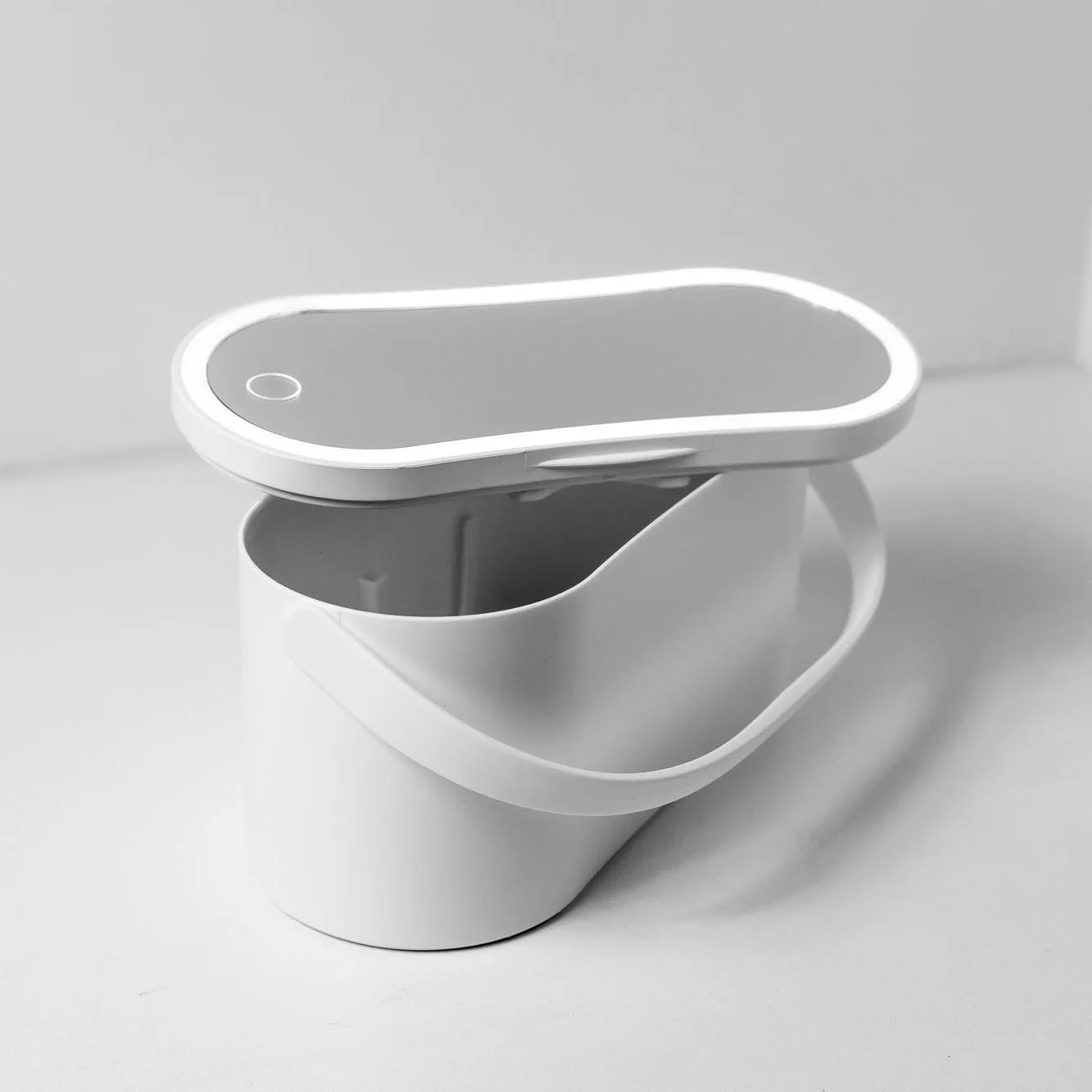 Portable Makeup Organizer With LED Light