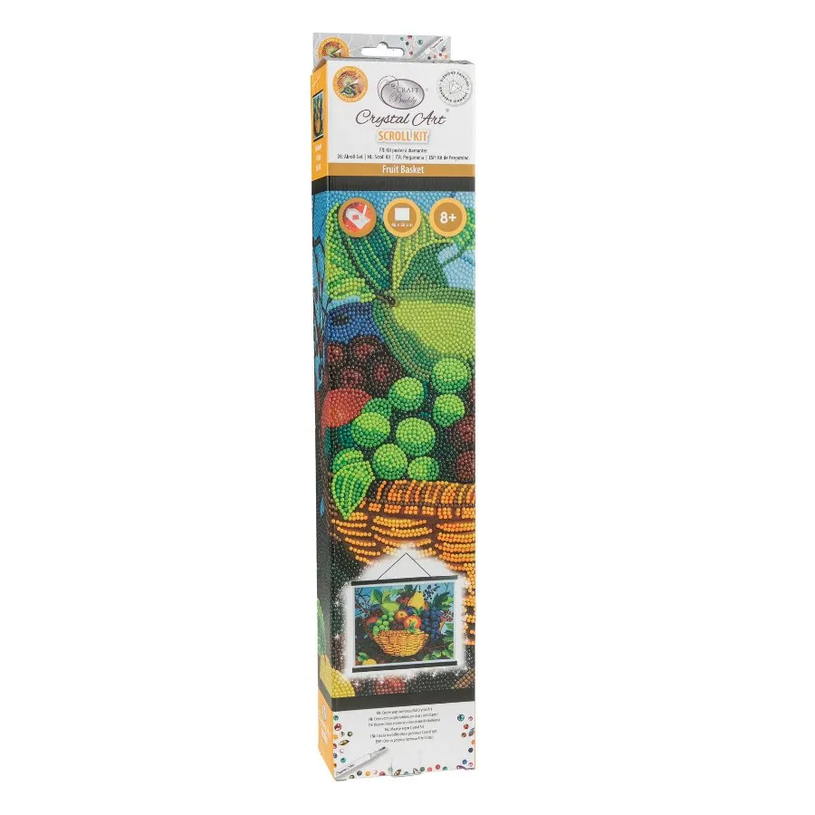 "Fruit" Crystal Art Scroll Kit