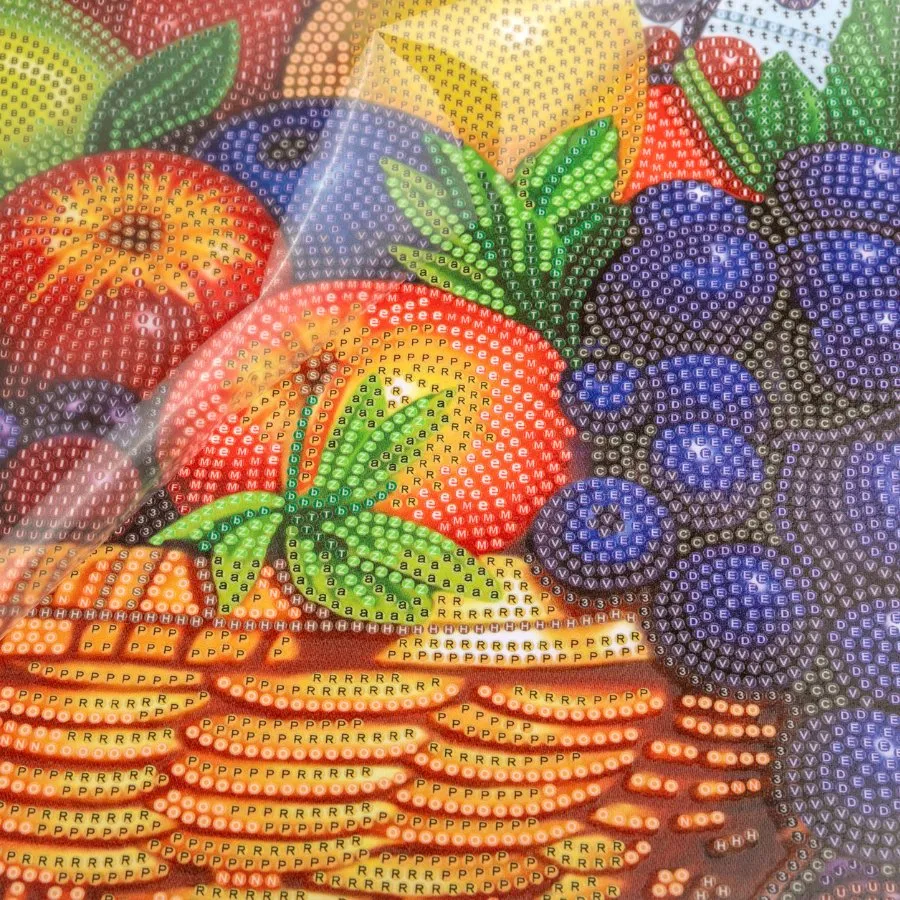 "Fruit" Crystal Art Scroll Kit