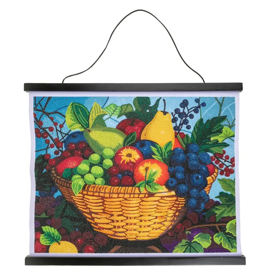 "Fruit" Crystal Art Scroll Kit