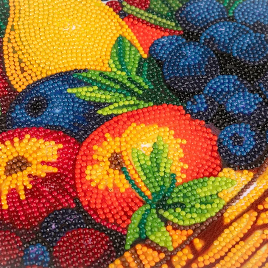 "Fruit" Crystal Art Scroll Kit