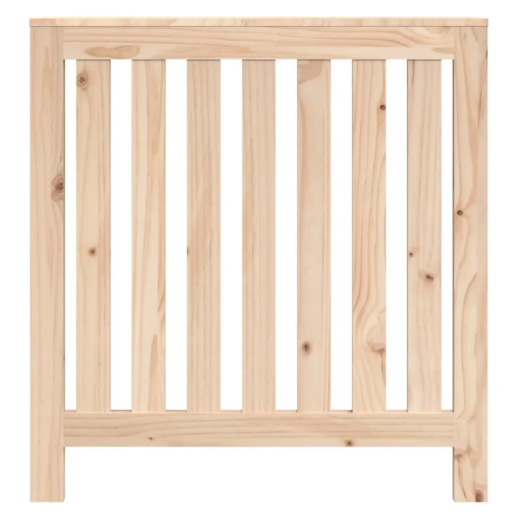 Radiator Cover 79.5x19x84 cm Solid Wood Pine