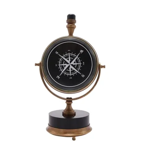 Roomattic 3 Inch Appealing Brass Table Clock Vintage Table Clock