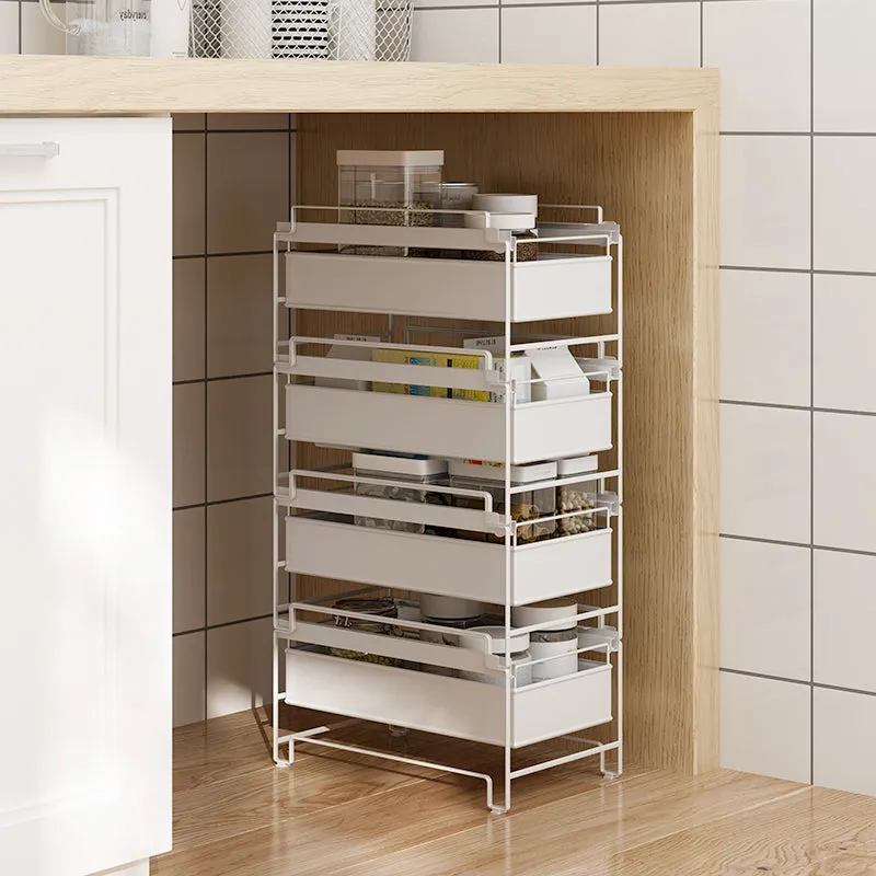 Stackable Pull Out Multipurpose Drawer Rack L