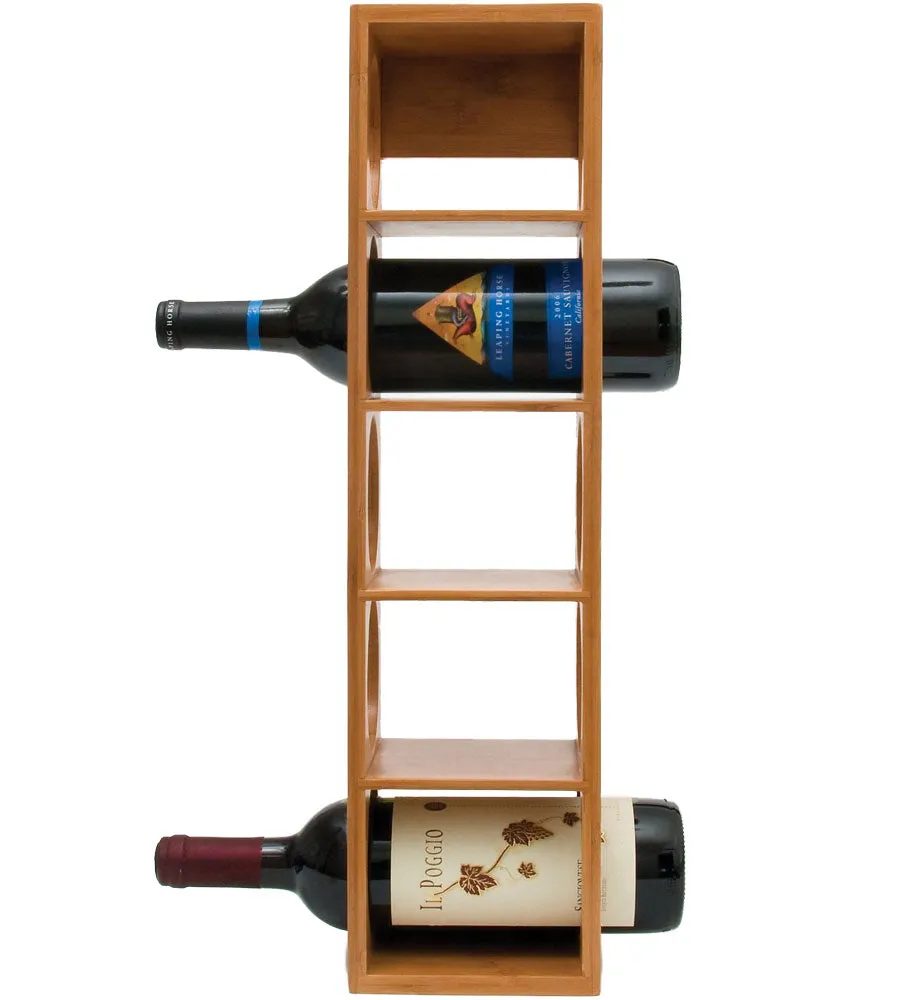 Stackable Wine Rack - Bamboo