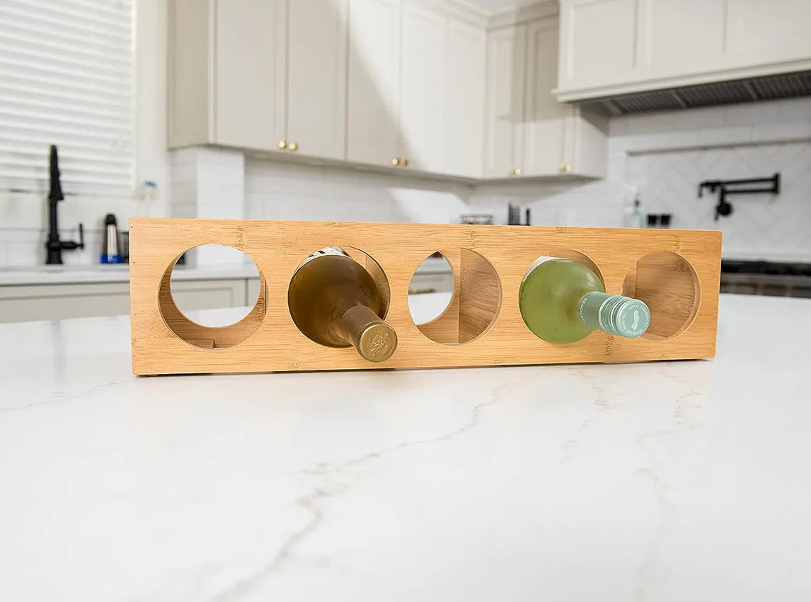 Stackable Wine Rack - Bamboo