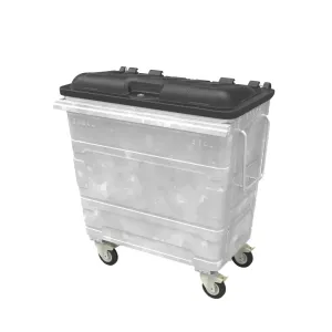 Steel Mobile Garbage Bin | MGB | 660L, 1100L | Trash Bin | Dustbin | Garbage Bin | Trash Bin