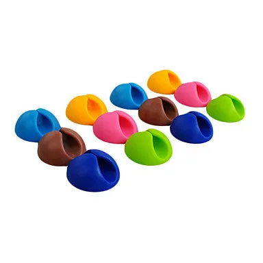 Stick-on Wire Holder(6PCS,Random Colors)
