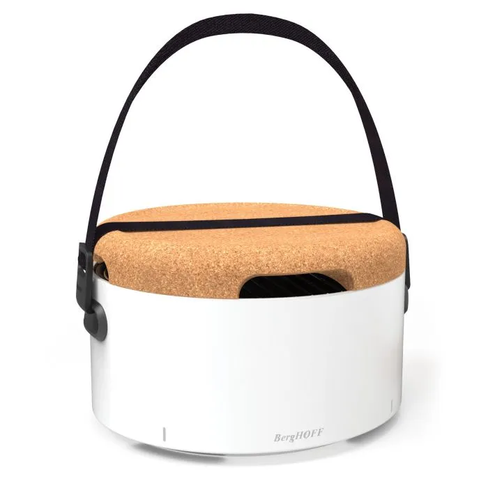 Table Top Portable BBQ - White