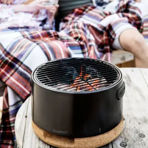 Table Top Portable BBQ - White