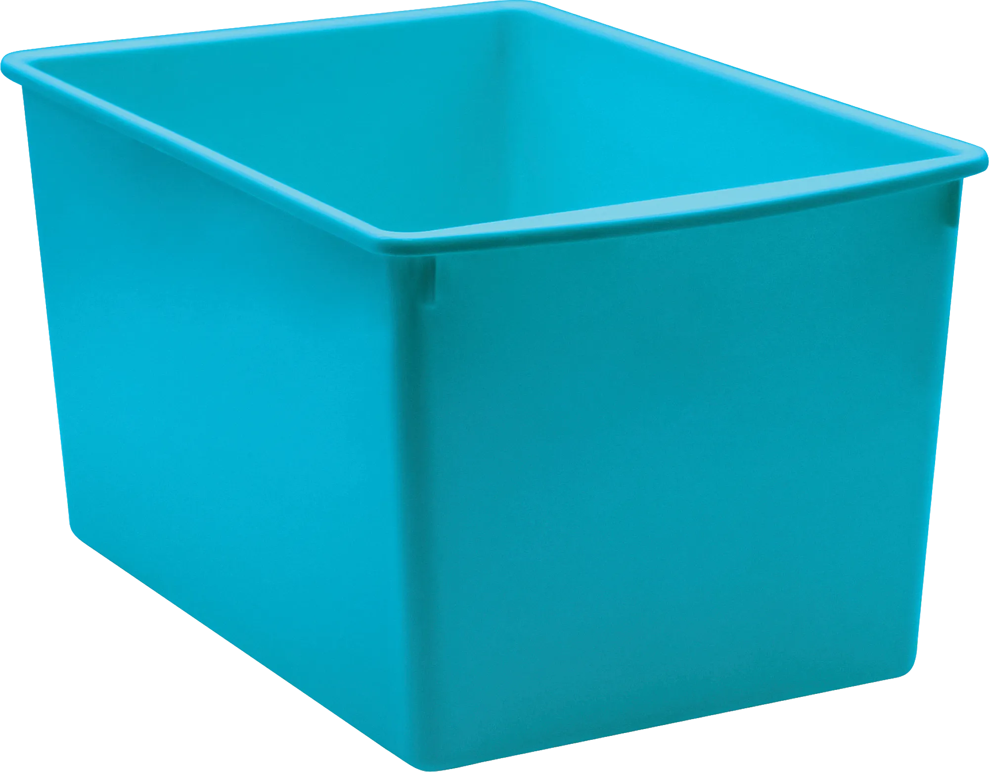 Teal Plastic Multi-Purpose Bin