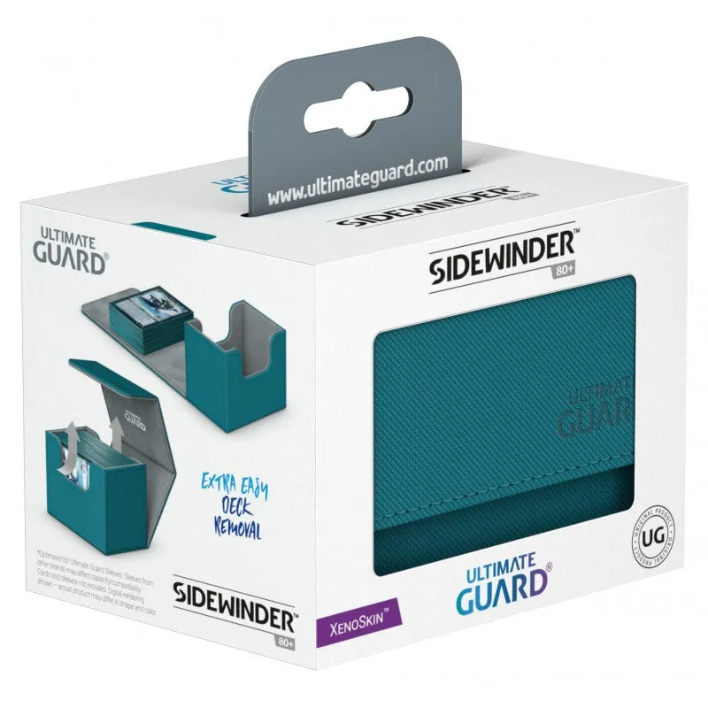 Ultimate Guard - Sidewinder Chromiaskin Deck Box 80 CT - Petrol