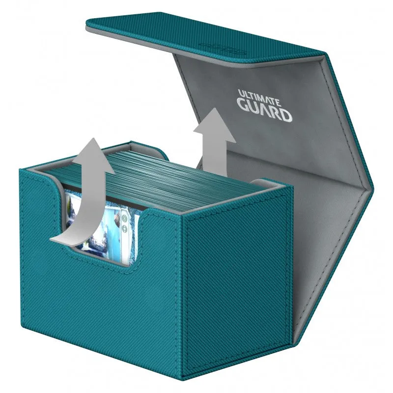 Ultimate Guard - Sidewinder Chromiaskin Deck Box 80 CT - Petrol