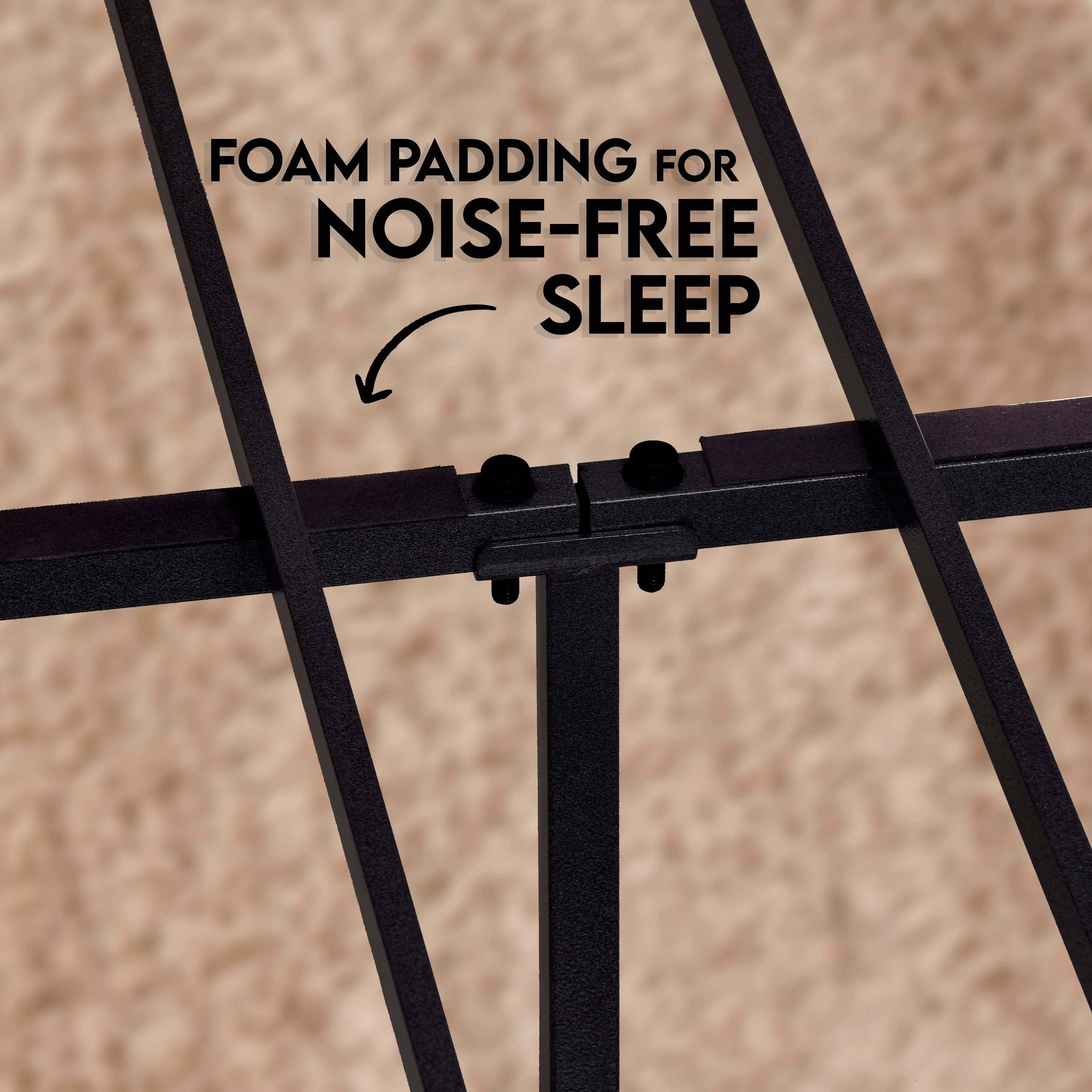 Victorian Bed Frame - Black