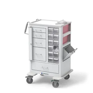 Waterloo Healthcare All-In-One 5 Drawer Tall Phlebotomy Specimen Collection Cart