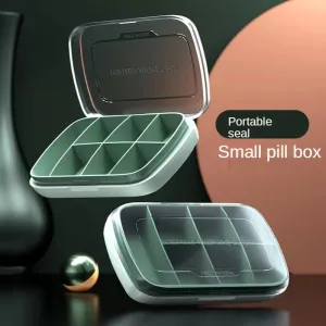 Weekly 7 Days Medicine Pill Storage Case Box Weekly Medicine Case Plastic Fishing Lure Spoon Hook Bait Tackle Box Fishhook Box