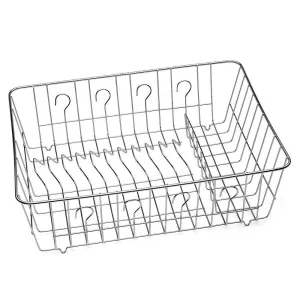 Wiltshire Stainless Steel Dish Rack with High Sides