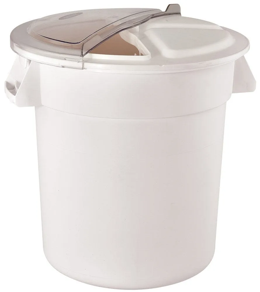 Winco FCW-20RC Rotating Lid for 20 Gallon Heavy Duty Trash Can | Denson CFE