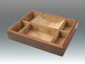 Wood Vanity Tray Ebony