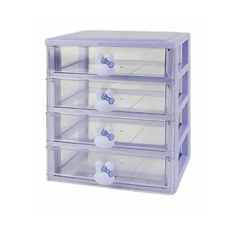 Yeknu Desktop Storage Box Organizer Student Drawer Box Pen Holder Cute Office Childrens Hair Accessories Stationery Rack Organizer Box