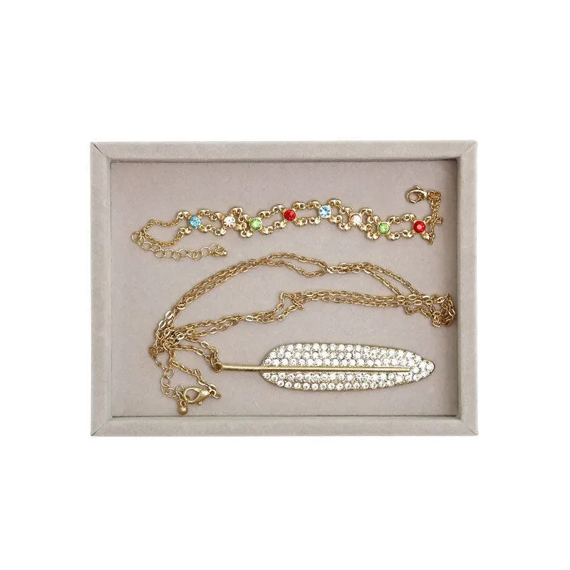 Yeknu Drawer Jewelry Organizer Tray