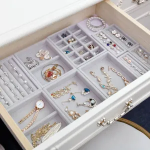 Yeknu Drawer Jewelry Organizer Tray